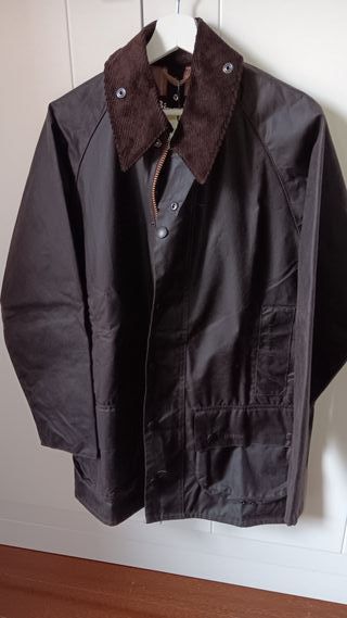 Barbour Beaufort Rustic Chaqueta Marrón Oscuro