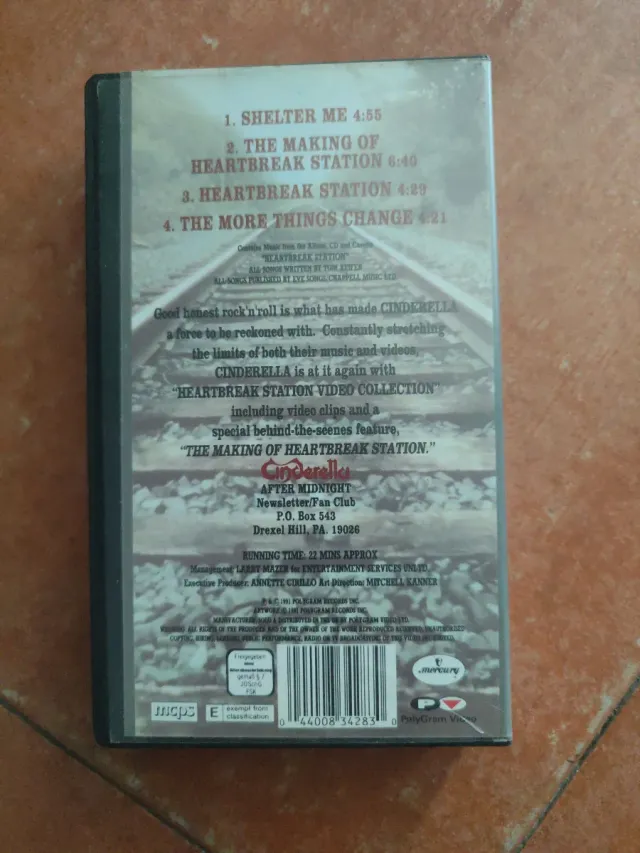 VHS Cinderella Heartbreak Station