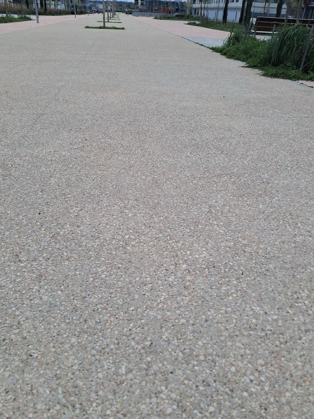 Pavimento hormigón estampado