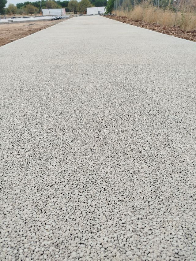 Pavimento hormigón estampado