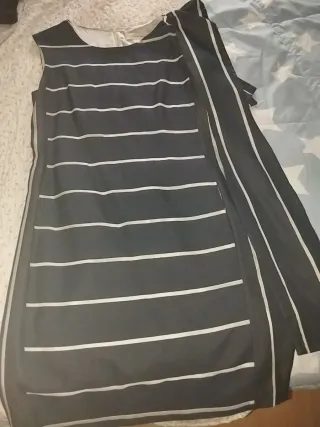 Vestido Purificación García Talla 38 Rayas