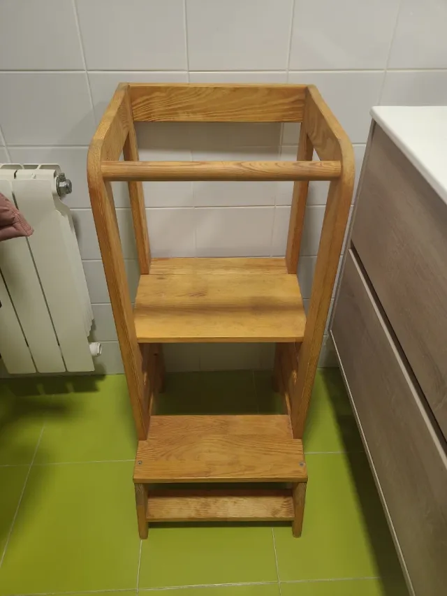 Torre de aprendizaje madera