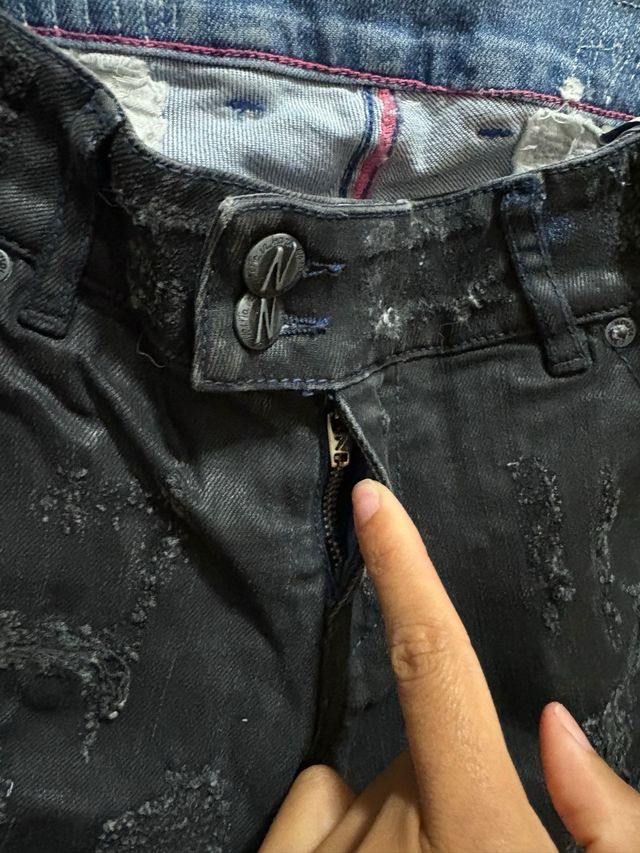 Pantalón No-Lita Negro Talla 32