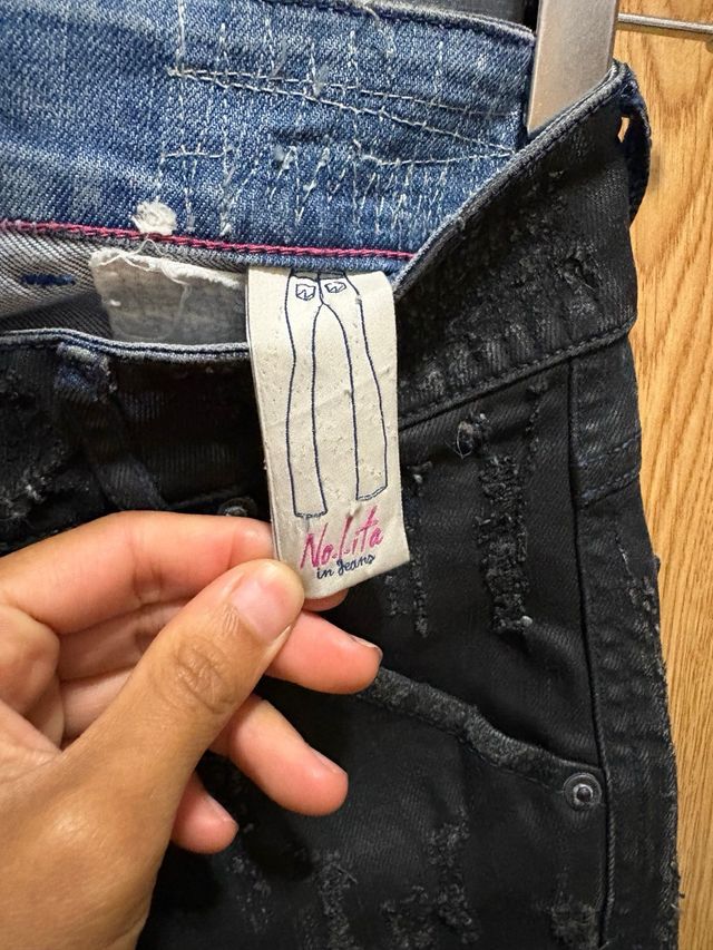 Pantalón No-Lita Negro Talla 32