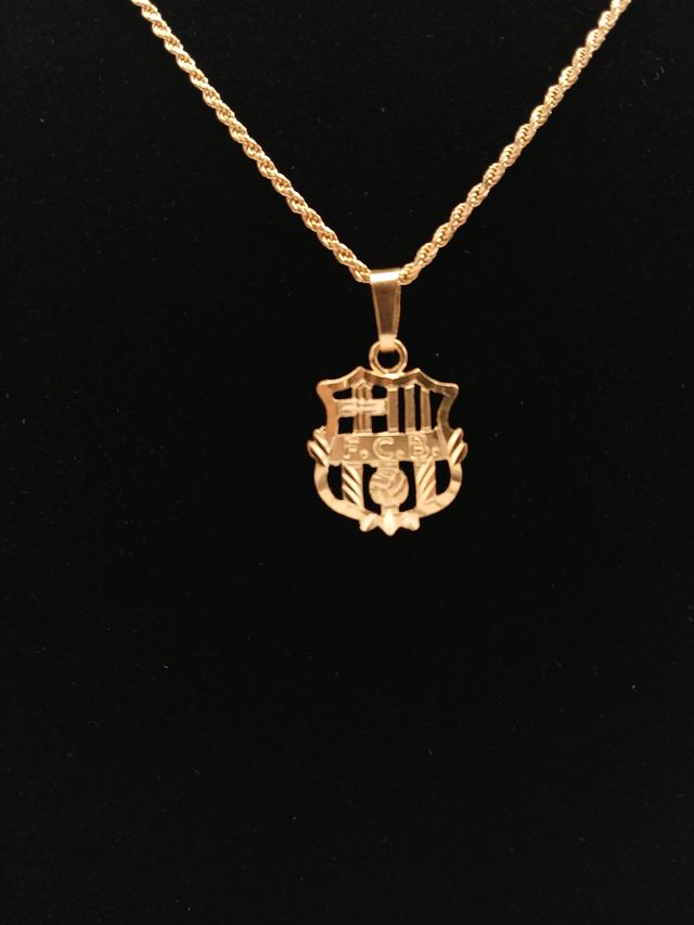 Colgante F.C. Barcelona Oro 18kl