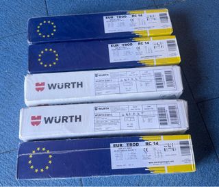 Paquete de electrodos de soldadura Würth