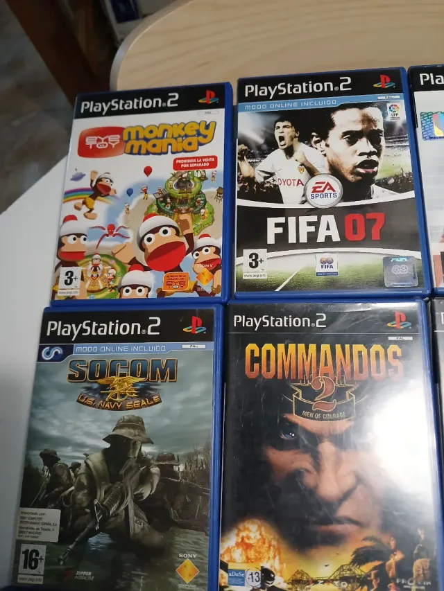 10 Videojuegos PlayStation 2 (PS2).i 1 play 3