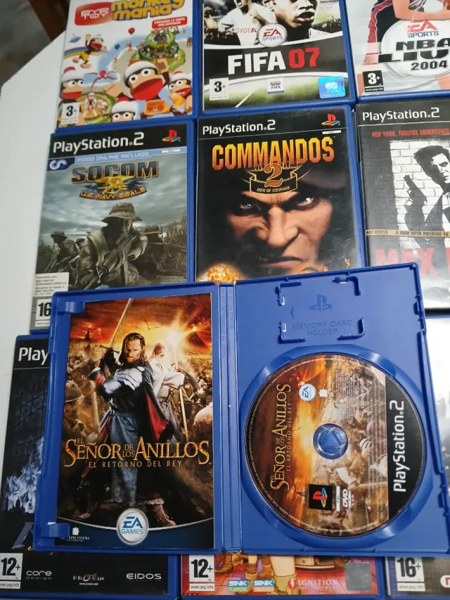 10 Videojuegos PlayStation 2 (PS2).i 1 play 3