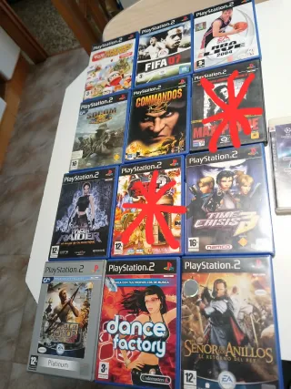 10 Videojuegos PlayStation 2 (PS2).i 1 play 3
