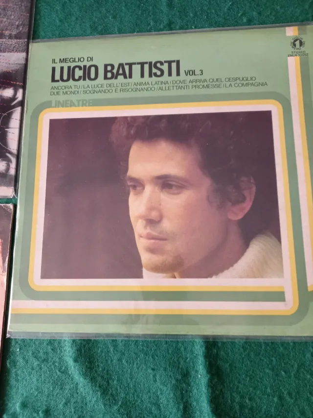 3 vinili di Lucio Battisti