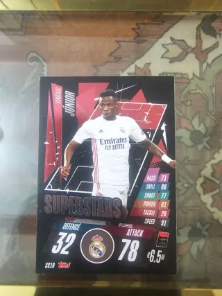 Lote 4 Cartas Vinicius Jr Real Madrid