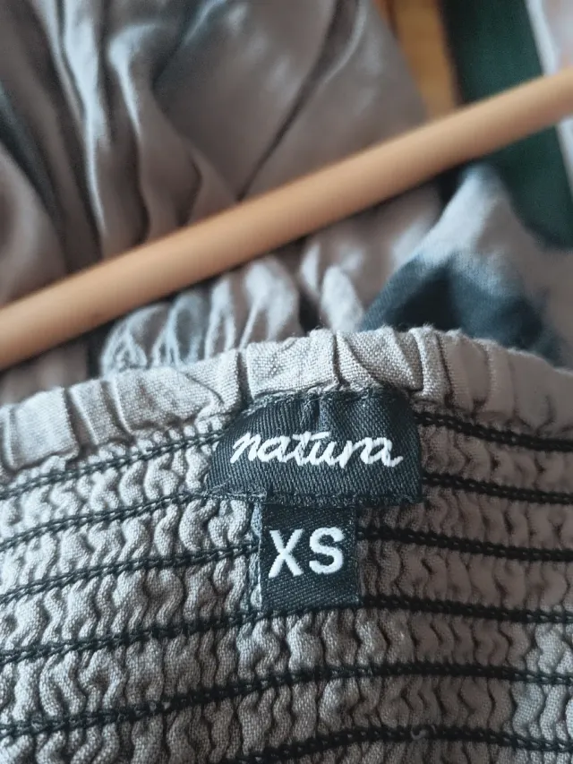 Vestido largo de algodón