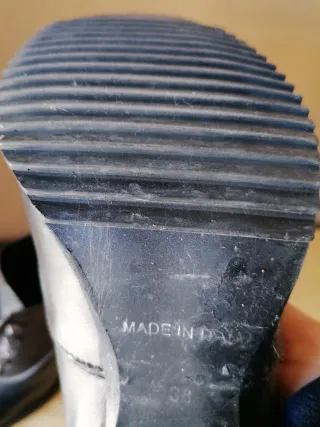 Scarpe GIORDANO MODA pelle marrone/argento