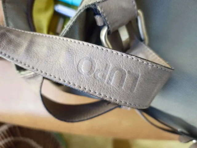 Bolso de hombro LUPO verde gris