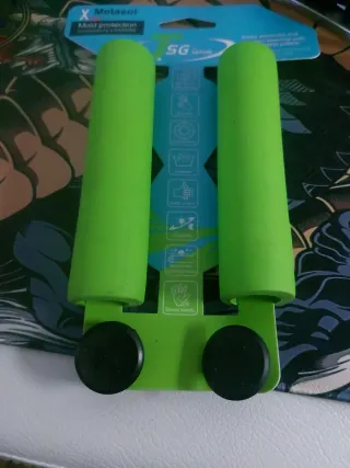 Puños manillar Bicicleta MTB Silicona