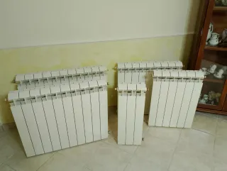 Radiatori in alluminio 5 pezzi