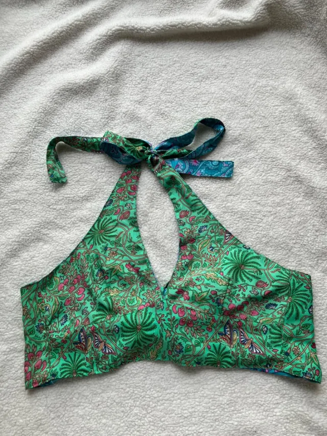 Top reversible estampado