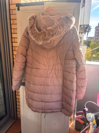 El Rebel Chaquetón Rosa Nude Talla XXXL Nuevo