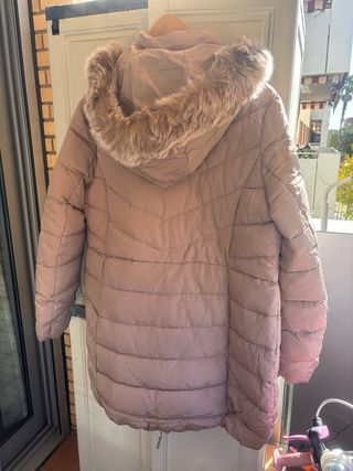 El Rebel Chaquetón Rosa Nude Talla XXXL Nuevo