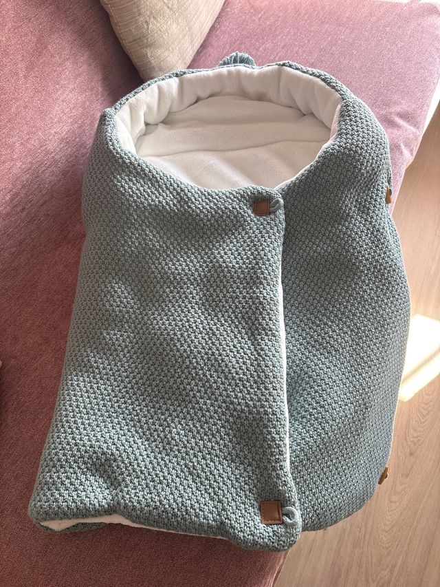 Saco de bebé invierno tejido