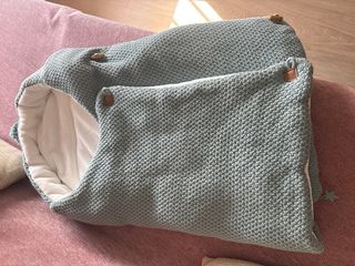 Saco de bebé invierno tejido