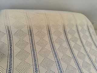 Colcha crochet artesanal hecha a mano