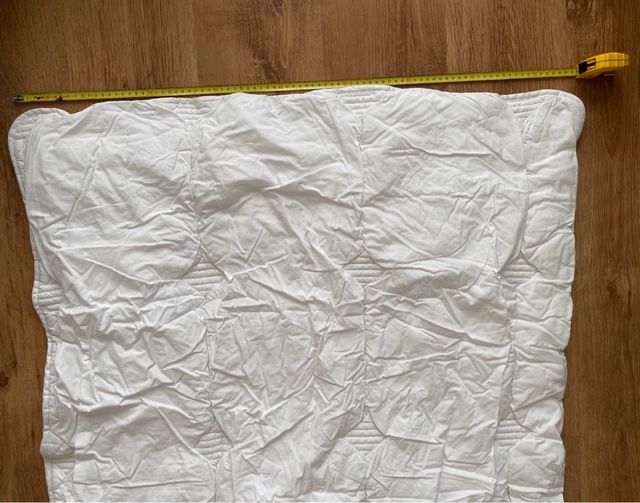 Relleno nórdico cuna bebé blanco