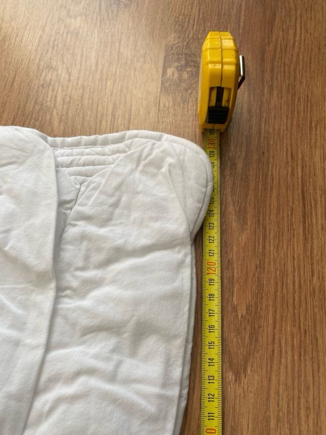 Relleno nórdico cuna bebé blanco