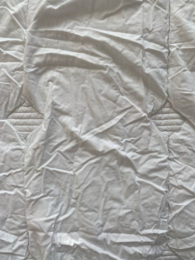 Relleno nórdico cuna bebé blanco