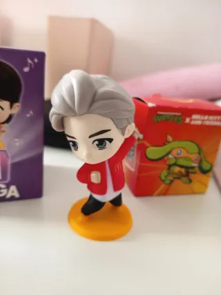 Muñecos McDonald's BTS y Tortugas Ninja