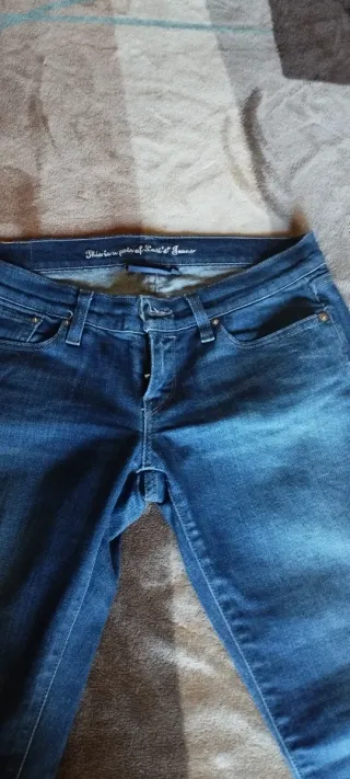 Pantalón vaquero mujer Levi's 521 azul