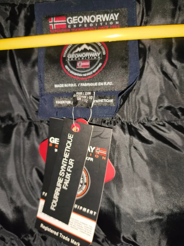 Chaqueta GEONORWAY Azul oscuro Talla M Original.