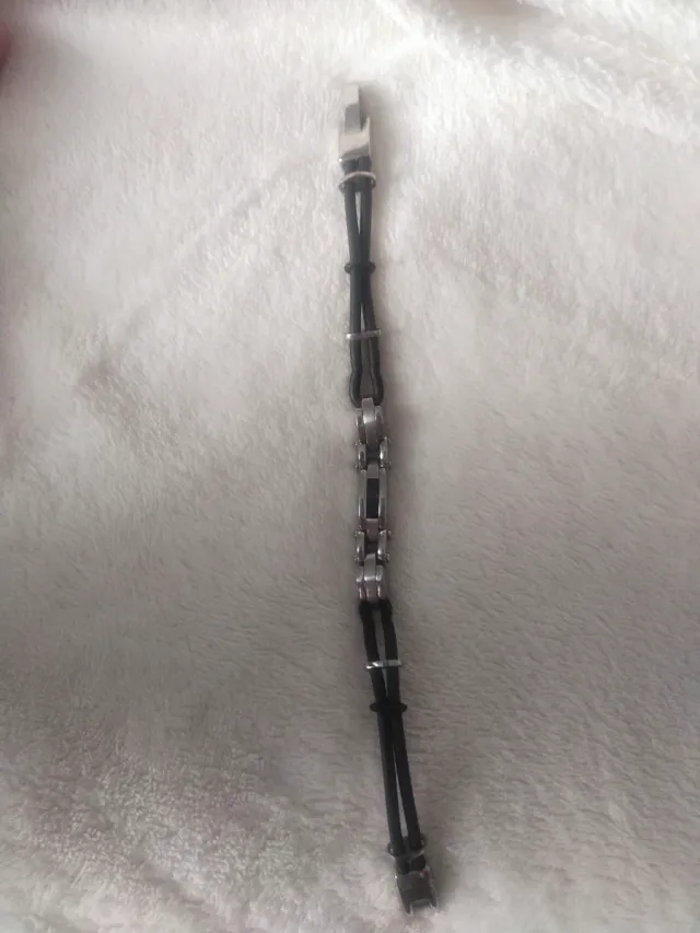 Pulsera Viceroy Plata y Negro