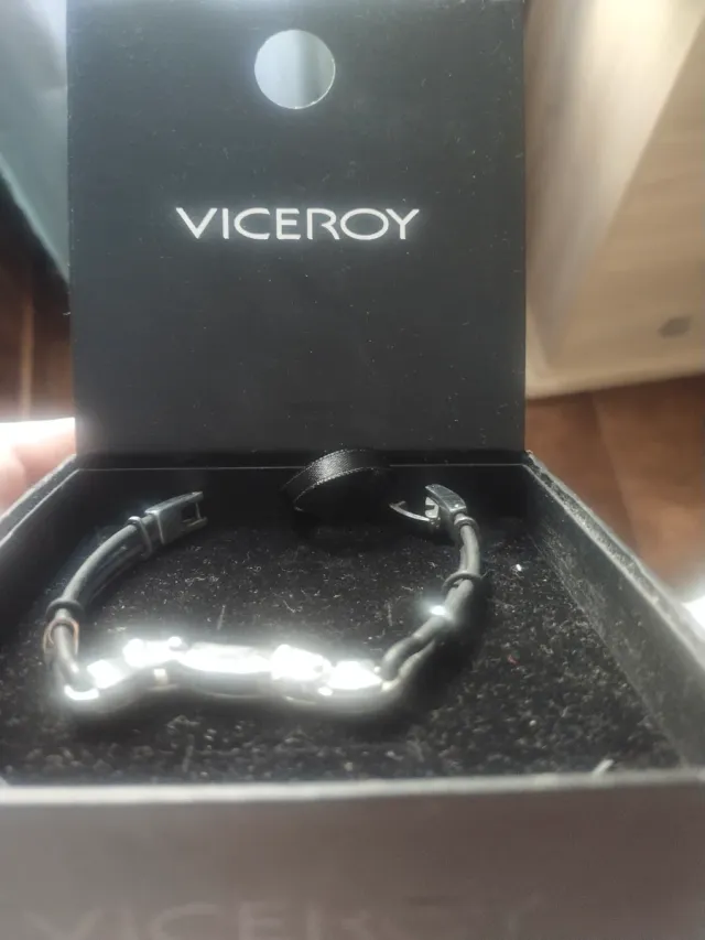 Pulsera Viceroy Plata y Negro