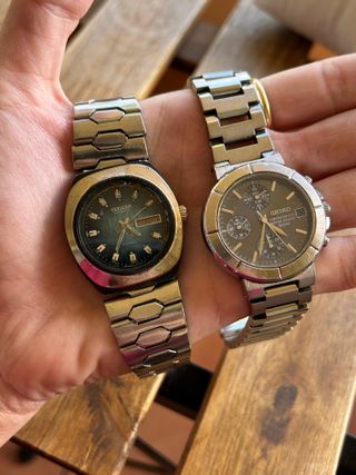 Lote 2 Relojes Seiko Citizen