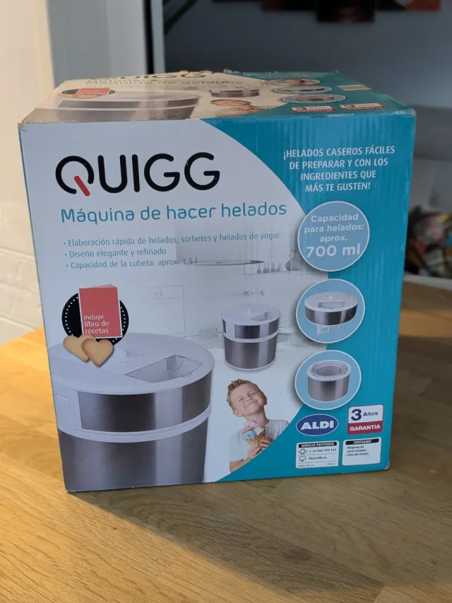 Máquina de helados QUIGG WK534