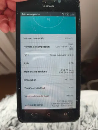 Huawei Y635 II Bianco