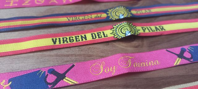 32 Pulseras Varias: Religioso, Taurino, Militar