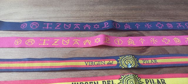 32 Pulseras Varias: Religioso, Taurino, Militar