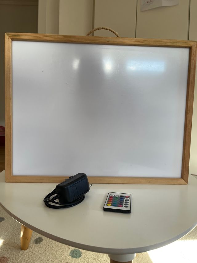 Mesa portátil de luz