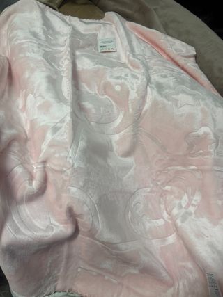 Manta cuna números y dibujos