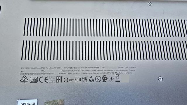 Lenovo Thinkbook i7 16GB RAM SSD 500GB