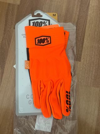 Guantes 100% Naranja Talla M