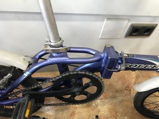 Bicicleta Plegable COLUER Morada