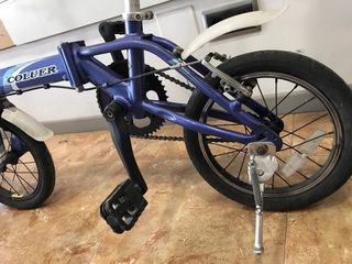 Bicicleta Plegable COLUER Morada