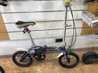 Bicicleta Plegable COLUER Morada