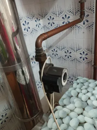 Caldaia gasolio completa con serbatoio omologato