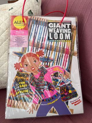 Kit Telar Gigante Tejido Manualidades Niños