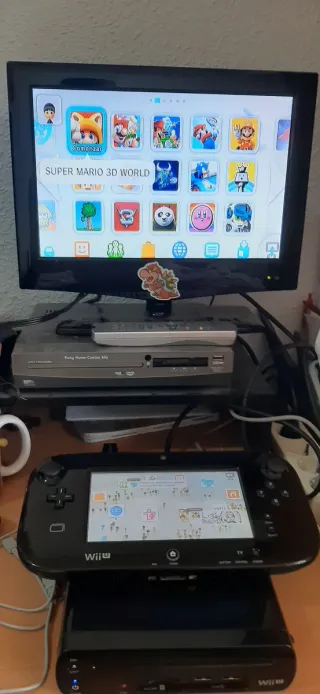 Nintendo Wii U Deluxe + Juegos