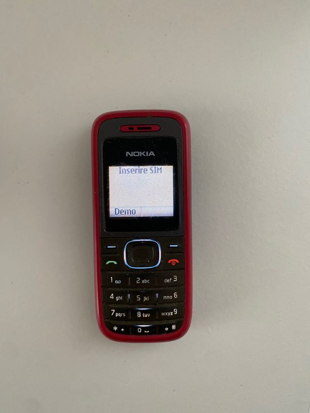 Telefono Nokia 1208 Rosso